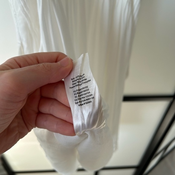 [S] Aritzia LaBoheme Wilfred Boho Sleeveless White Midi Dress With Pockets - Picture 10 of 11
